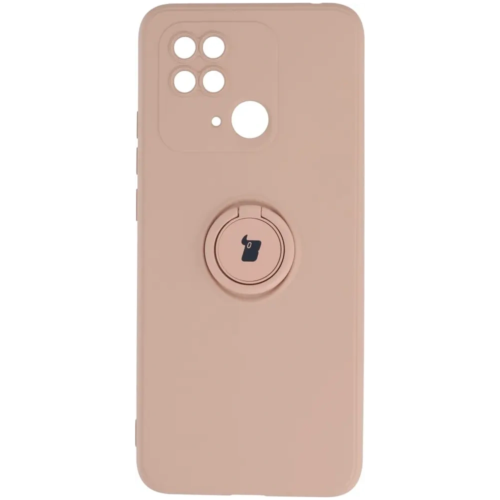 Hurtownia GSM - Inel din silicon Bizon Case Sq pentru Redmi 10C roz deschis - BIZ2197 - {ean13} - Hurt