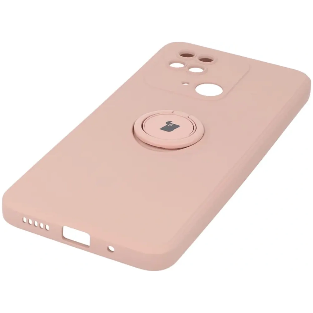 Hurtownia GSM - Inel din silicon Bizon Case Sq pentru Redmi 10C roz deschis - BIZ2197 - {ean13} - Hurt