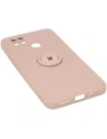 Hurtownia GSM - Etui Bizon Case Silicone Ring Sq do Redmi 10C jasnoróżowe - BIZ2197 - {ean13} - Hurt