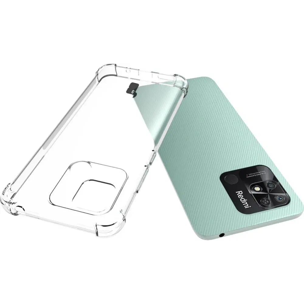 Wholesale Bizon Case Clear Pack case + 2x screen glass + lens glass Xiaomi Poco C40/Redmi 10C clear - BIZ2198 - {ean13} - Hurt