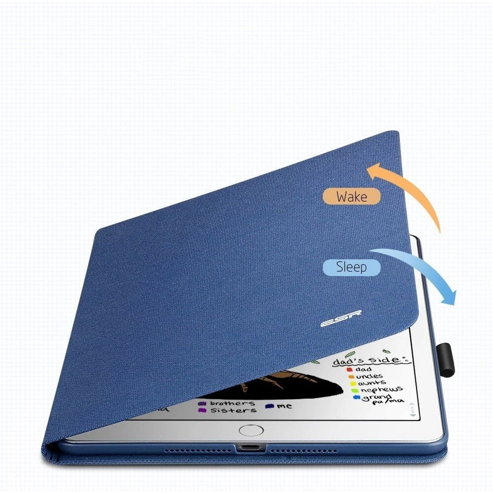 Hurtownia GSM - Etui ESR Simplicity Pencil Apple iPad 9.7 2017/2018 (5. i 6. generacji) Denimes - ESR157BLU - {ean13} - Hurt