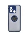 Hurtownia GSM - Etui s uchopem na prst Bizon Case Hybrid Ring pro Xiaomi Redmi 12C kouřové s modrým rámečkem - BIZ2203 - {ean13} - Hurt