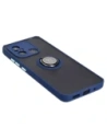 Hurtownia GSM - Etui s uchopem na prst Bizon Case Hybrid Ring pro Xiaomi Redmi 12C kouřové s modrým rámečkem - BIZ2203 - {ean13} - Hurt