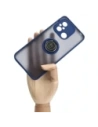 Hurtownia GSM - Etui s uchopem na prst Bizon Case Hybrid Ring pro Xiaomi Redmi 12C kouřové s modrým rámečkem - BIZ2203 - {ean13} - Hurt