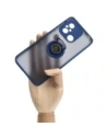 Hurtownia GSM - Bizon Case Hybrid Ring Xiaomi Redmi 12C fumurie cu un cadru albastru închis - BIZ2203 - {ean13} - Hurt