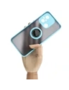 Hurtownia GSM - Etui s úchopem na prst Bizon Case Hybrid Ring pro Xiaomi Redmi 12C kouřové s jasně modrým rámečkem - BIZ2206 - {ean13} - Hurt