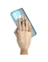 Hurtownia GSM - Bizon Case Hybrid Ring Xiaomi Redmi 12C fumuriu cu un cadru albastru deschis - BIZ2206 - {ean13} - Hurt