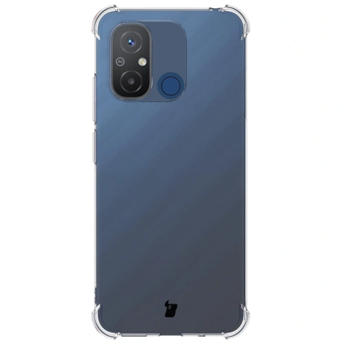 Etui + 2x szkło na ekran Bizon Case Clear Pack do Xiaomi Redmi 12C przezroczyste