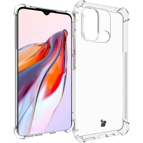 Etui + 2x szkło na ekran Bizon Case Clear Pack do Xiaomi Redmi 12C przezroczyste