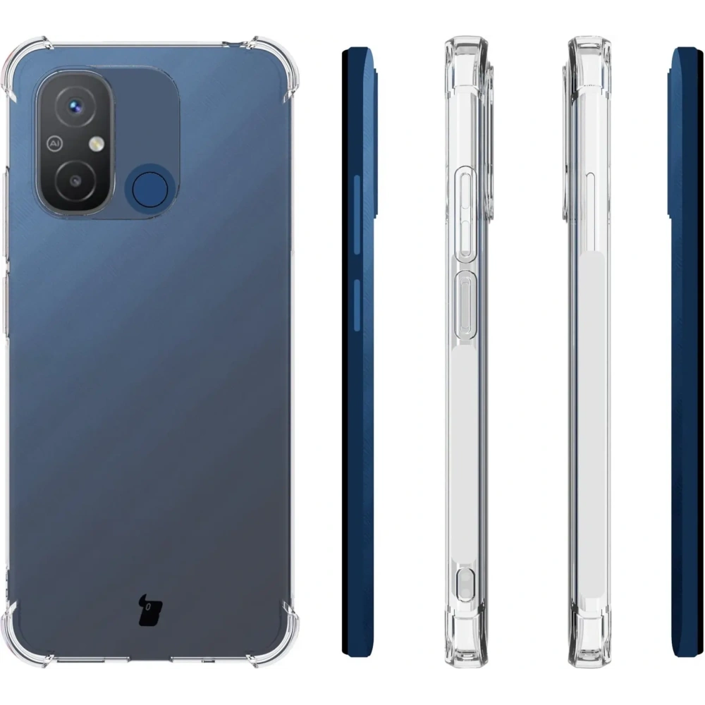 Wholesale Bizon Case Clear Pack case + 2x screen glass Xiaomi Redmi 12C clear - BIZ2207 - {ean13} - Hurt