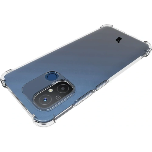 Etui + 2x szkło na ekran Bizon Case Clear Pack do Xiaomi Redmi 12C przezroczyste