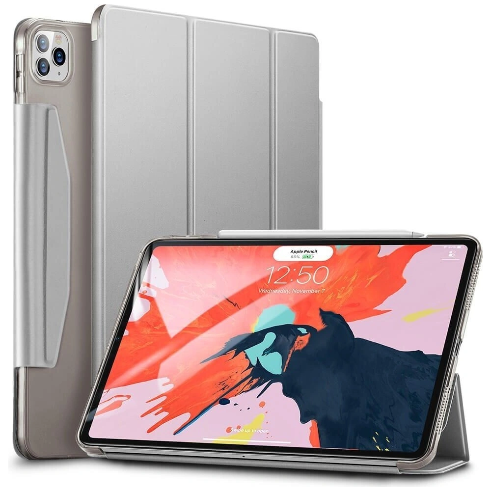 Hurtownia GSM - Etui ESR Yippee Apple iPad Pro 12.9 2018/2020 (3. i 4. generacji) Silver - ESR159SLV - {ean13} - Hurt
