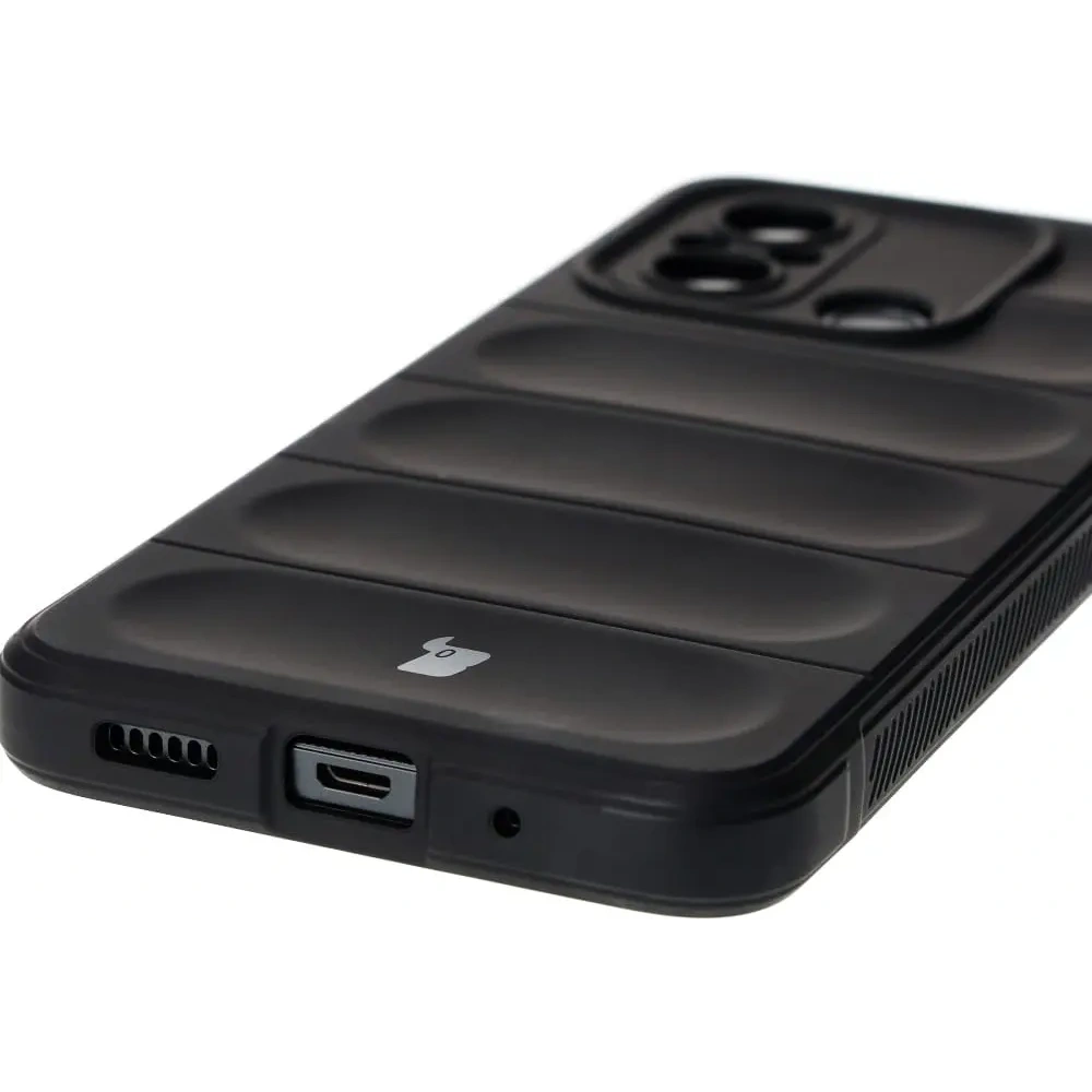 Hurtownia GSM - Caz Bizon Tur Xiaomi Redmi 12C negru - BIZ2208 - {ean13} - Hurt