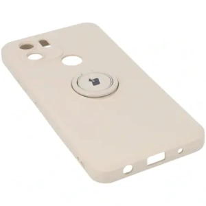 Hurtownia GSM - Etui Bizon Case Silicone Ring do Redmi A1 beżowe - BIZ2211 - {ean13} - Hurt