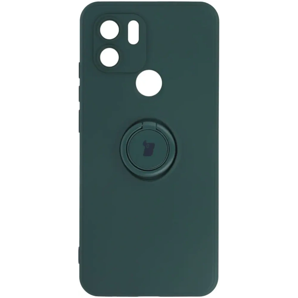 Hurtownia GSM - Etui Bizon Case Silicone Ring do Redmi A1 ciemnozielone - BIZ2215 - {ean13} - Hurt