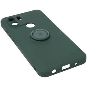 Hurtownia GSM - Etui Bizon Case Silicone Ring do Redmi A1 ciemnozielone - BIZ2215 - {ean13} - Hurt