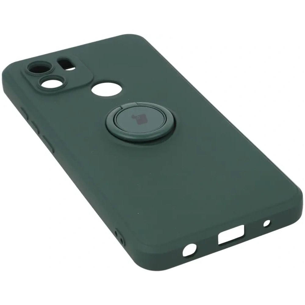 Hurtownia GSM - Etui Bizon Case Silicone Ring do Redmi A1 ciemnozielone - BIZ2215 - {ean13} - Hurt