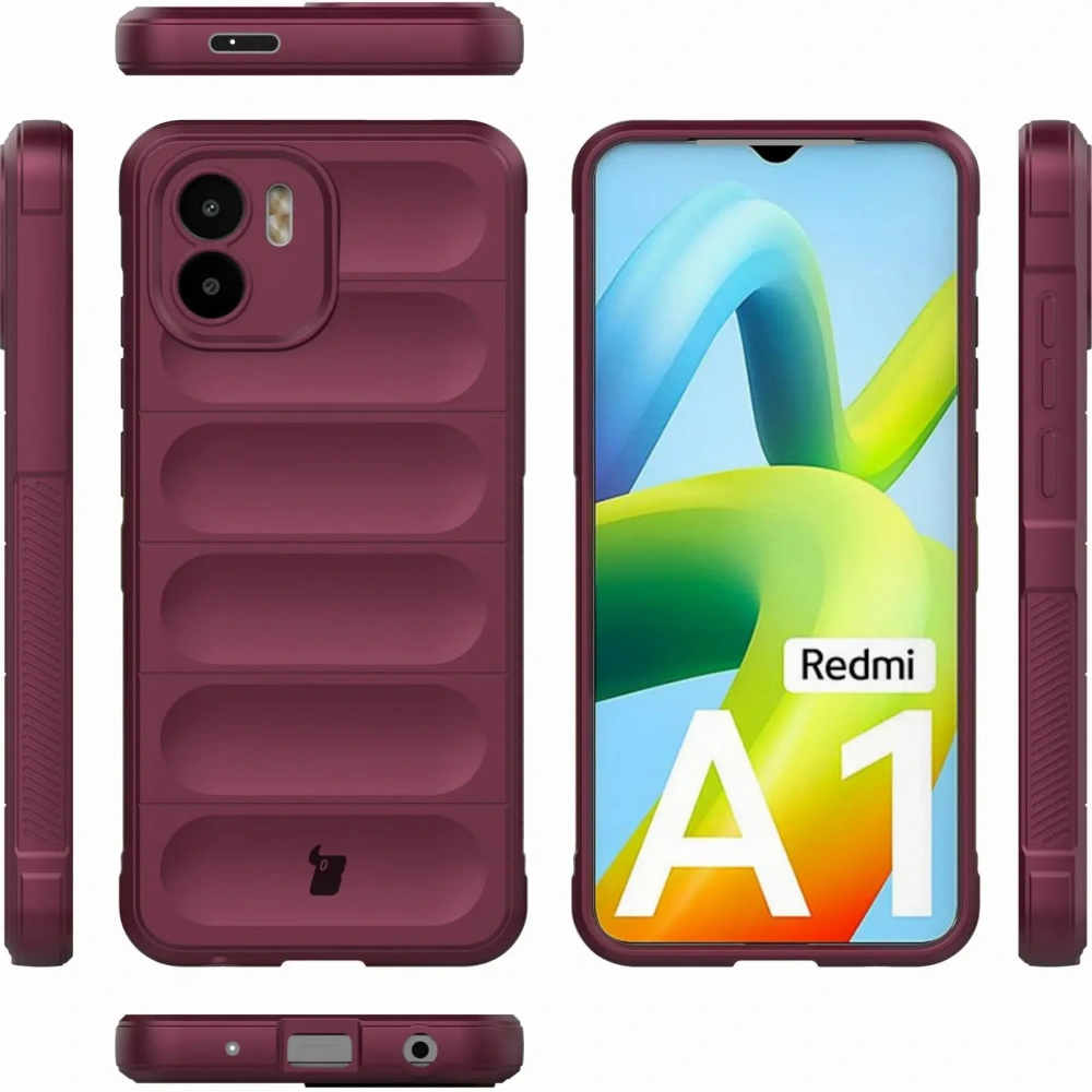 Hurtownia GSM - Pancerne etui Bizon Case Tur do Xiaomi Redmi A1 ciemnofioletowe - BIZ2219 - {ean13} - Hurt