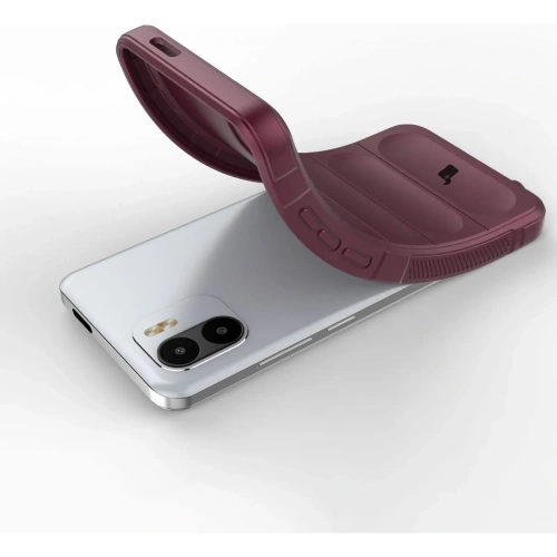 Pancerne etui Bizon Case Tur do Xiaomi Redmi A1 ciemnofioletowe