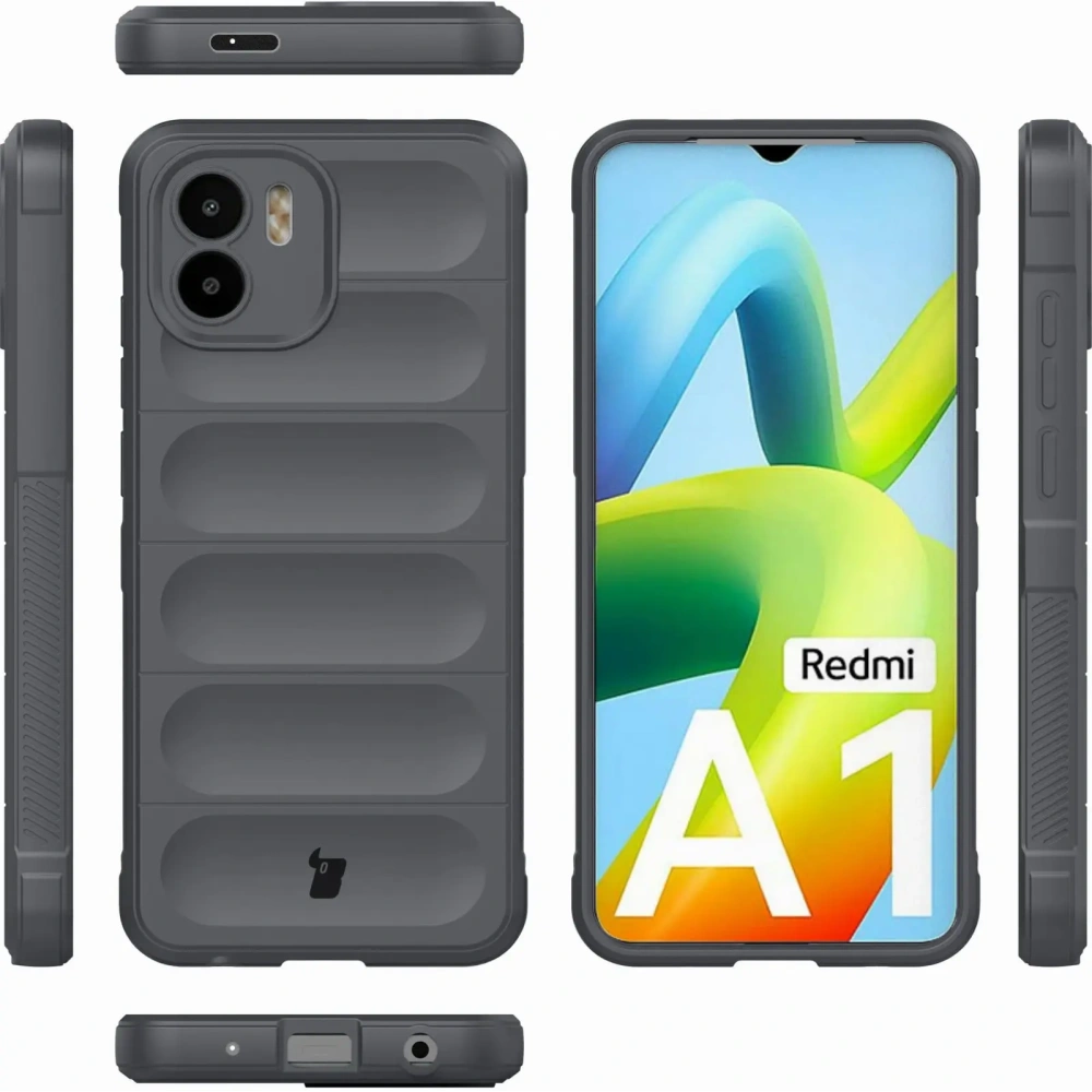 Hurtownia GSM - Pancerne etui Bizon Case Tur do Xiaomi Redmi A1 szare - BIZ2220 - {ean13} - Hurt