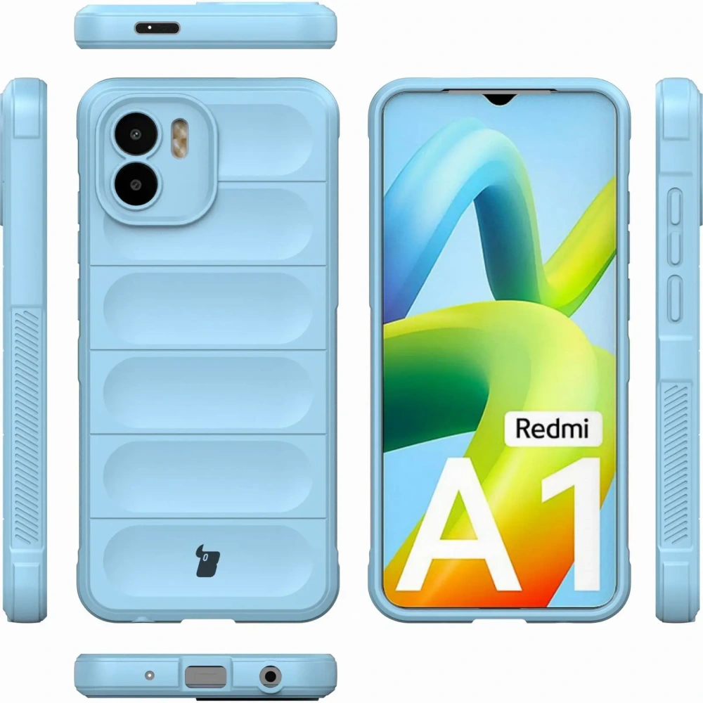 Hurtownia GSM - Pancerne etui Bizon Case Tur do Xiaomi Redmi A1 jasnoniebieskie - BIZ2222 - {ean13} - Hurt