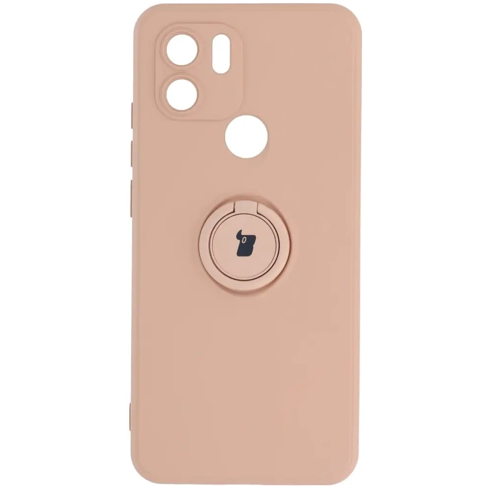 Hurtownia GSM - Etui Bizon Case Silicone Ring do Redmi A1 jasnoróżowe - BIZ2228 - {ean13} - Hurt
