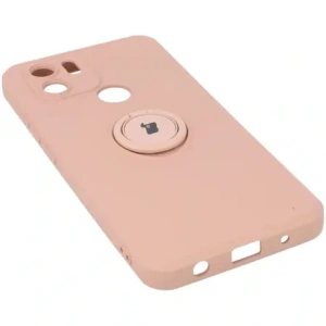 Hurtownia GSM - Etui Bizon Case Silicone Ring do Redmi A1 jasnoróżowe - BIZ2228 - {ean13} - Hurt