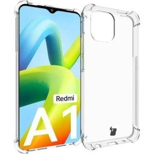 Hurtownia GSM - Bizon Case Clear Pack husă + 2x sticlă pentru ecran + sticlă pentru obiectiv Xiaomi Redmi A1 transparentă - BIZ2229 - {ean13} - Hurt