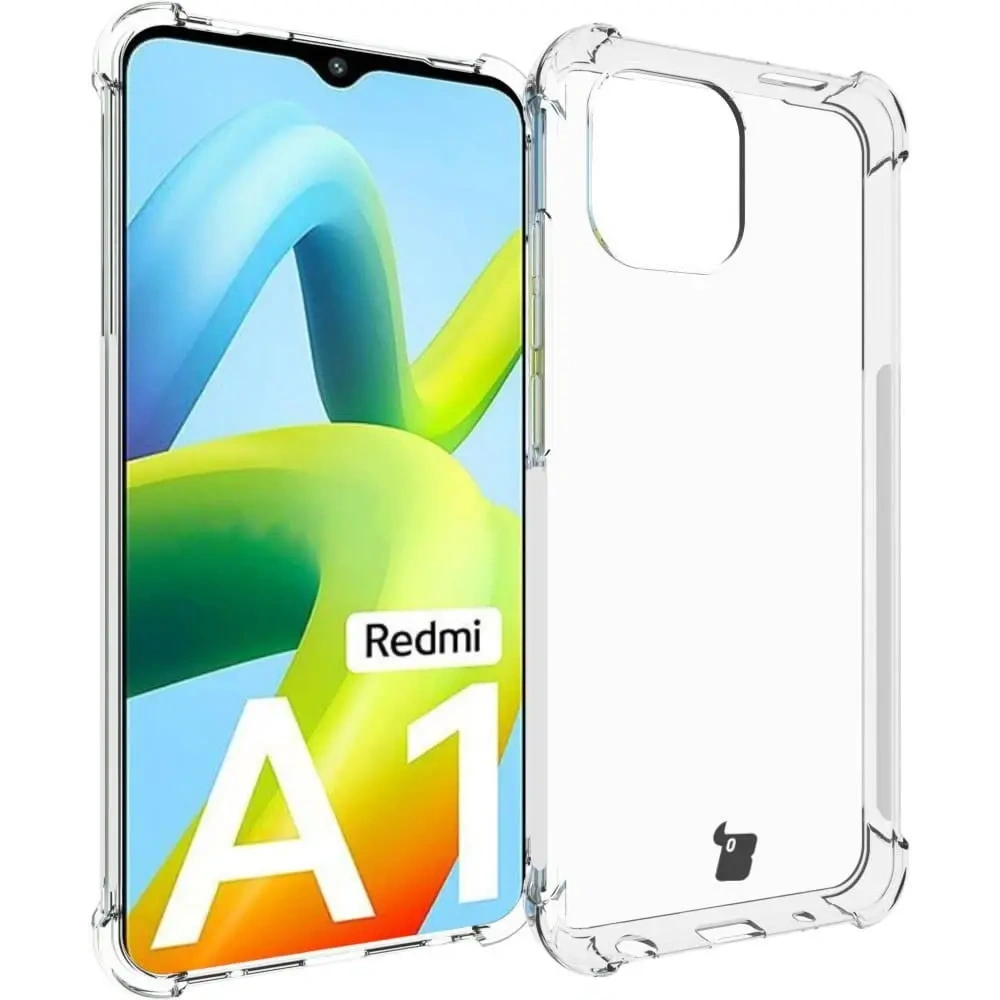 Hurtownia GSM - Bizon Case Clear Pack tok + 2x képernyőüveg + lencseüveg Xiaomi Redmi A1 átlátszó - BIZ2229 - {ean13} - Hurt