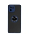 Hurtownia GSM - Etui z uchwytem na palec Bizon Case Hybrid Ring do Xiaomi Redmi A1 przydymione z granatową ramką - BIZ2232 - {ean13} - Hurt