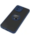 Hurtownia GSM - Etui z uchwytem na palec Bizon Case Hybrid Ring do Xiaomi Redmi A1 przydymione z granatową ramką - BIZ2232 - {ean13} - Hurt