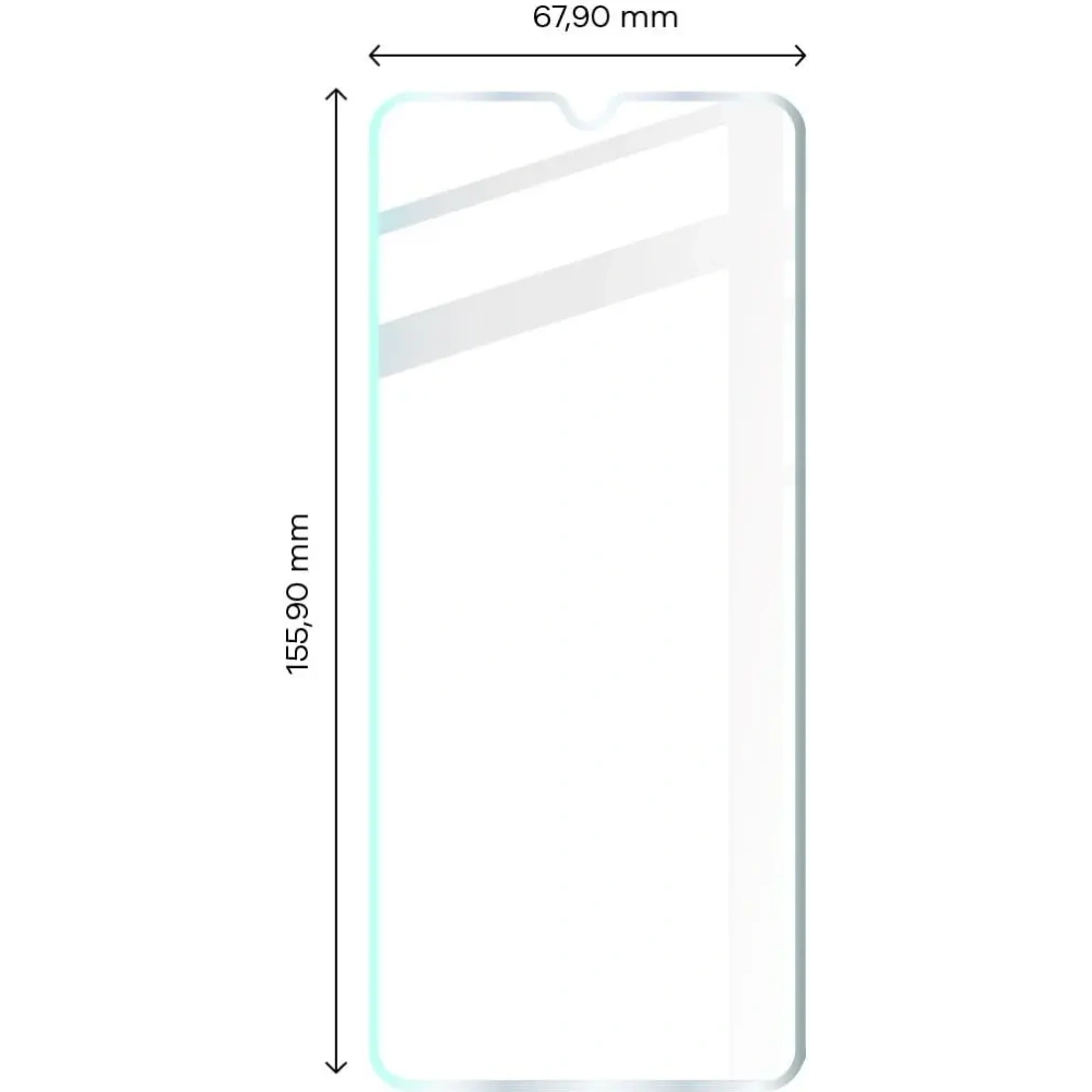 Hurtownia GSM - Bizon Glass Clear 2 Redmi A1 - BIZ2236 - {ean13} - Hurt