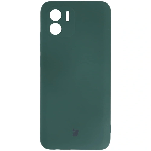 Etui Bizon Case Silicone do Xiaomi Redmi A1 ciemnozielone