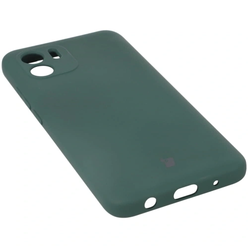 Etui Bizon Case Silicone do Xiaomi Redmi A1 ciemnozielone