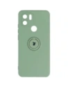 Inel din silicon Bizon Case pentru Redmi A1, verde deschis