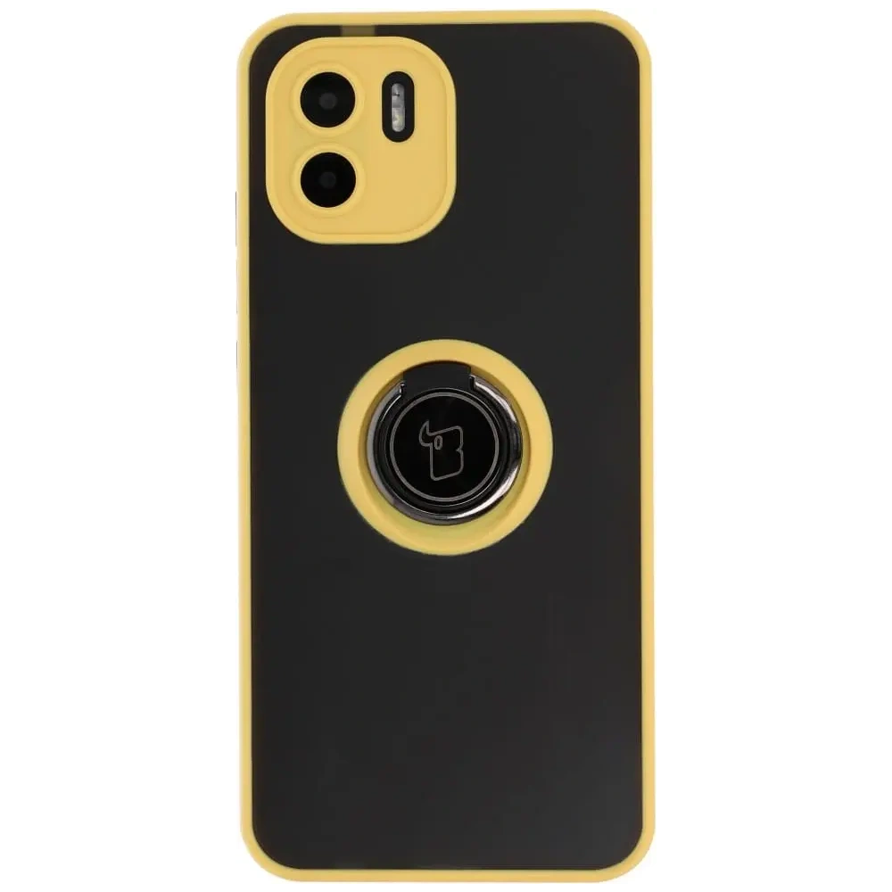 Hurtownia GSM - Bizon Case Hybrid Ring Xiaomi Redmi A1 füstös sárga kerettel - BIZ2239 - {ean13} - Hurt