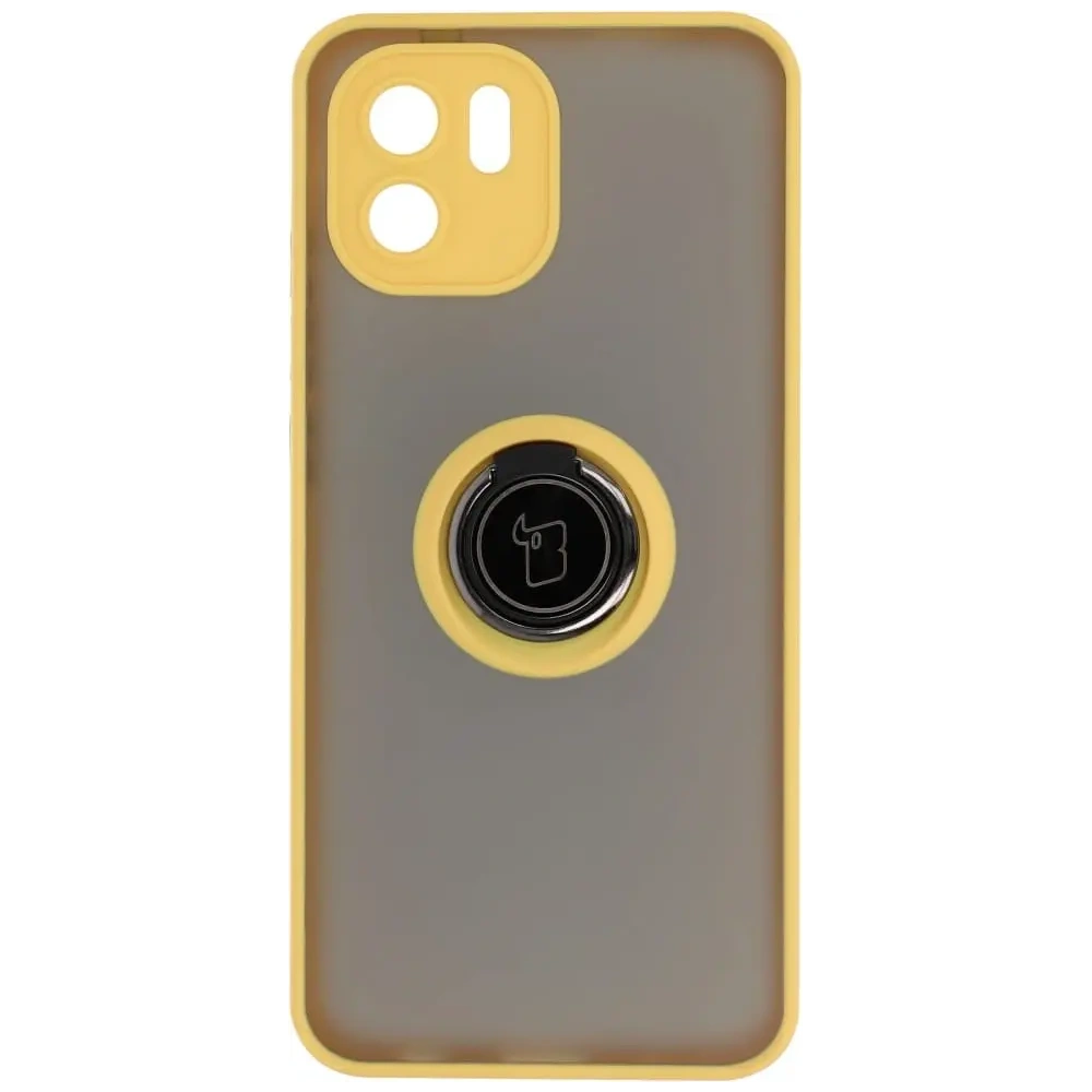 Hurtownia GSM - Bizon Case Hybrid Ring Xiaomi Redmi A1 füstös sárga kerettel - BIZ2239 - {ean13} - Hurt
