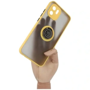 Hurtownia GSM - Bizon Case Hybrid Ring Xiaomi Redmi A1 füstös sárga kerettel - BIZ2239 - {ean13} - Hurt
