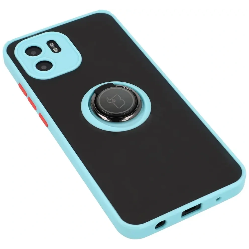 Hurtownia GSM - Bizon Case Hybrid Gyűrű Xiaomi Redmi A1 füstös világoskék kerettel - BIZ2240 - {ean13} - Hurt