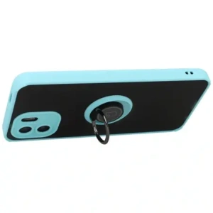 Hurtownia GSM - Etui z uchwytem na palec Bizon Case Hybrid Ring do Xiaomi Redmi A1 przydymione z jasnoniebieską ramką - BIZ2240 - {ean13} - Hurt