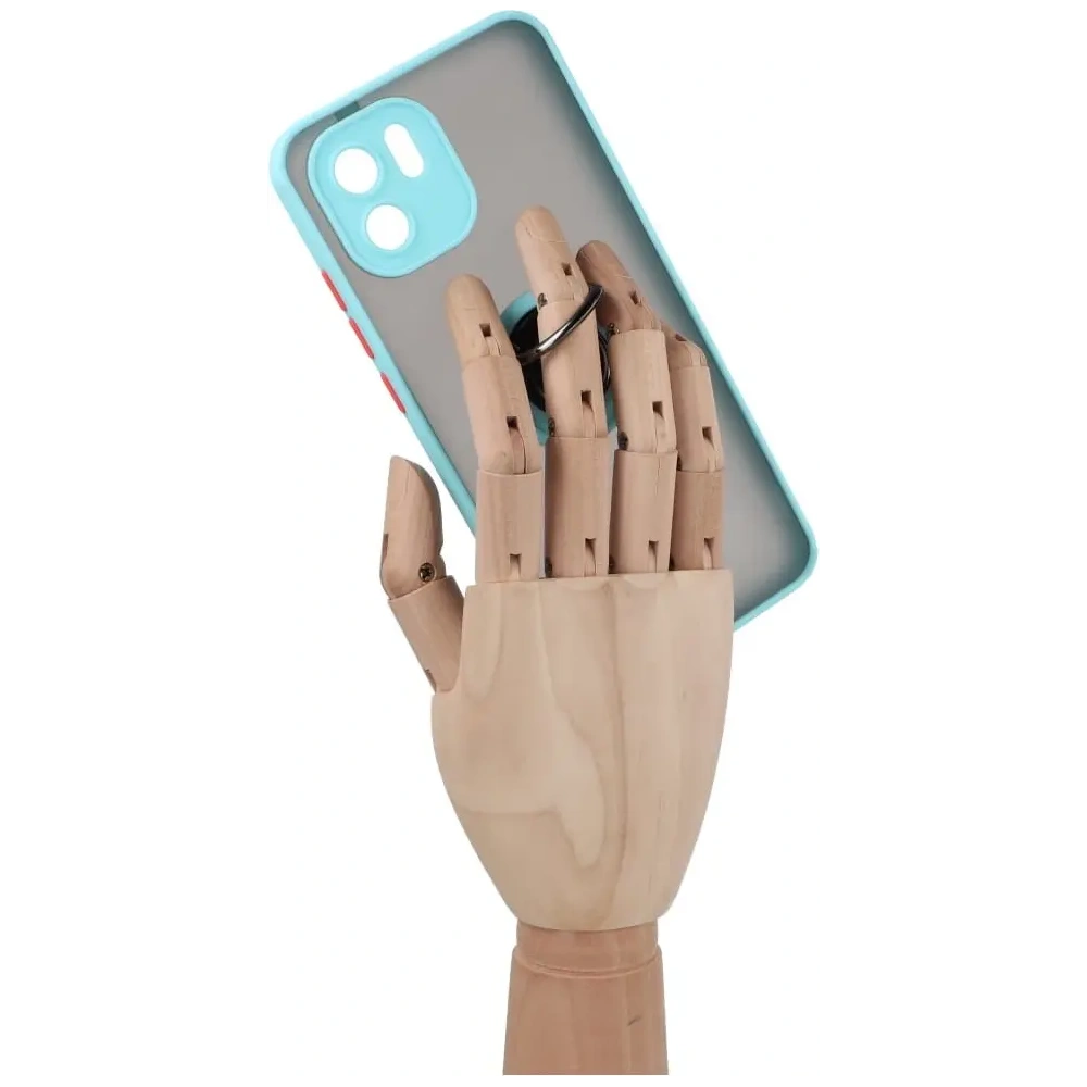 Hurtownia GSM - Bizon Case Hybrid Gyűrű Xiaomi Redmi A1 füstös világoskék kerettel - BIZ2240 - {ean13} - Hurt