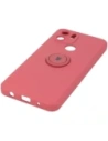 Hurtownia GSM - Caz Bizon Ring din silicon pentru Redmi A1 roz murdar - BIZ2243 - {ean13} - Hurt
