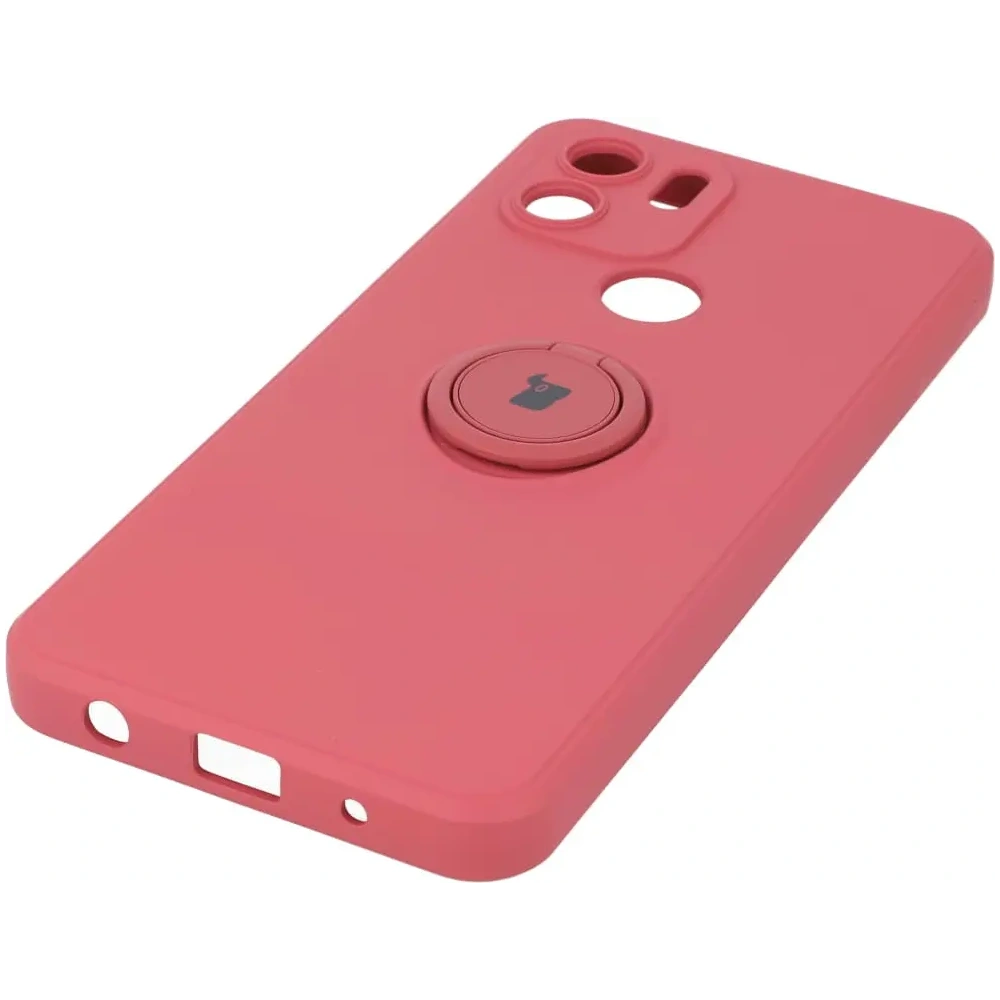 Hurtownia GSM - Caz Bizon Ring din silicon pentru Redmi A1 roz murdar - BIZ2243 - {ean13} - Hurt