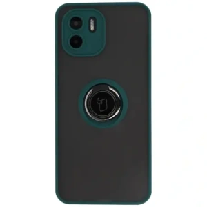 Hurtownia GSM - Etui s úchytem na prst Bizon Case Hybrid Ring pro Xiaomi Redmi A1 kouřové s tmavě zeleným rámečkem - BIZ2245 - {ean13} - Hurt