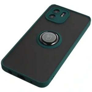 Hurtownia GSM - Bizon Case Hybrid Ring Xiaomi Redmi A1 füstös sötétzöld kerettel - BIZ2245 - {ean13} - Hurt