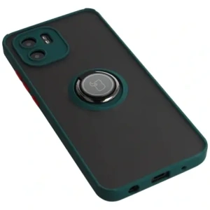 Hurtownia GSM - Bizon Case Hybrid Ring Xiaomi Redmi A1 füstös sötétzöld kerettel - BIZ2245 - {ean13} - Hurt