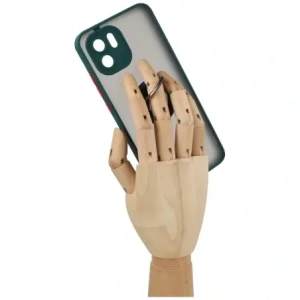 Hurtownia GSM - Bizon Case Hybrid Ring Xiaomi Redmi A1 füstös sötétzöld kerettel - BIZ2245 - {ean13} - Hurt