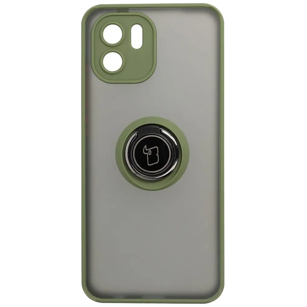 Hurtownia GSM - Bizon Case Hybrid Ring Xiaomi Redmi A1 füstös zöld kerettel - BIZ2246 - {ean13} - Hurt