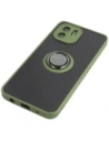 Hurtownia GSM - Bizon Case Hybrid Ring Xiaomi Redmi A1 füstös zöld kerettel - BIZ2246 - {ean13} - Hurt