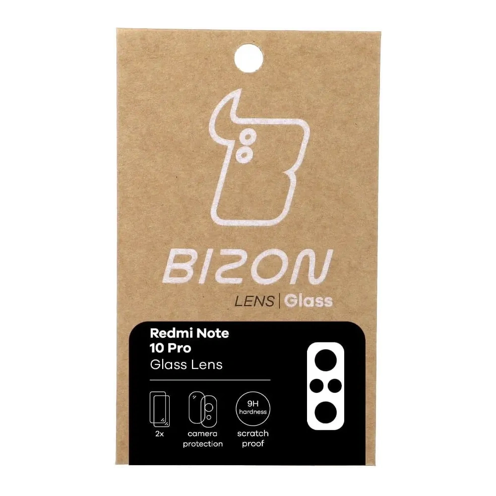 Hurtownia GSM - Bizon Glaslinse Xiaomi Redmi Note 10 Pro [2 PACK] - BIZ2247 - {ean13} - Hurt